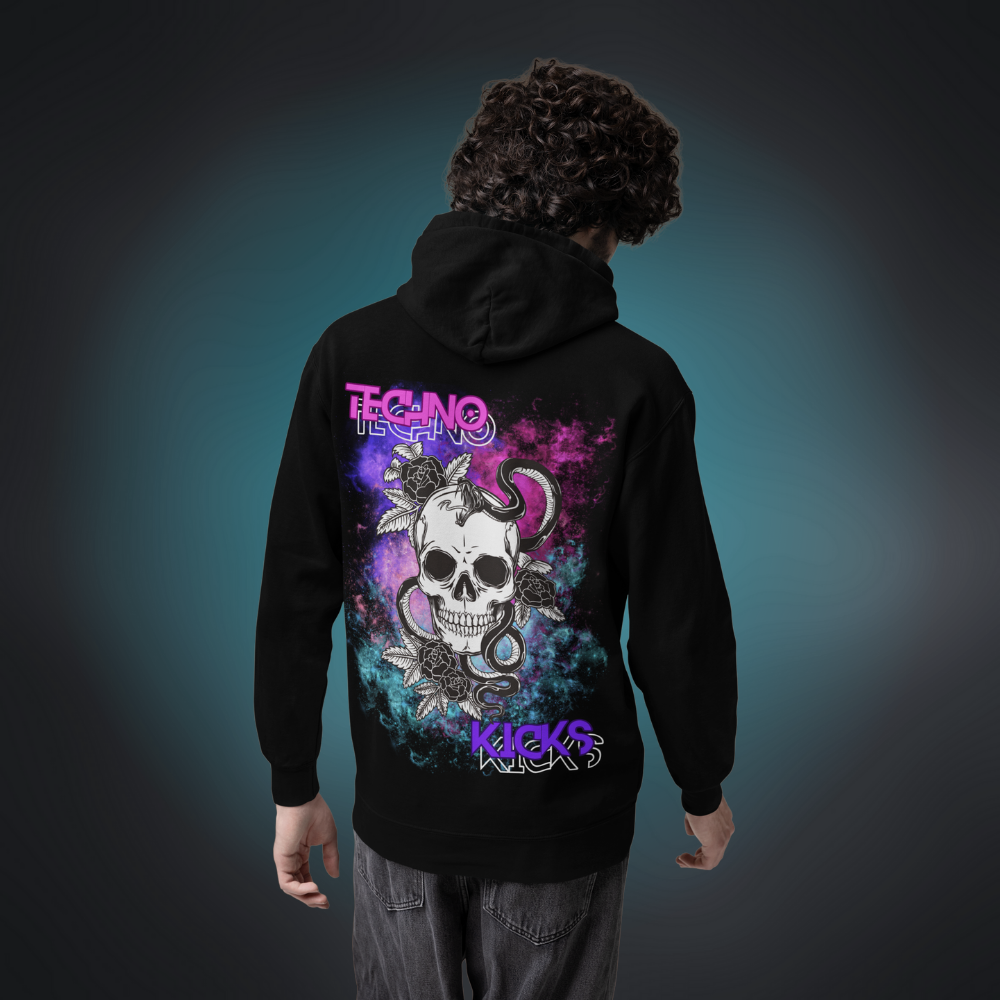 TECHNO KICKS Premium Organic Hoodie