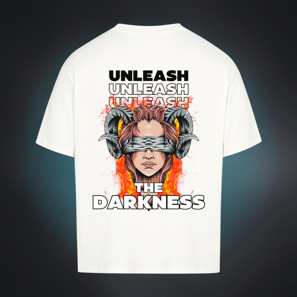 UNLEASH THE DARKNESS Oversized Shirt