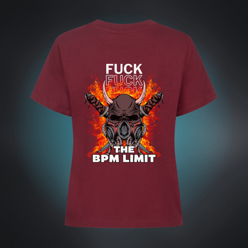 FUCK THE BPM LIMIT Premium Organic Shirt Women