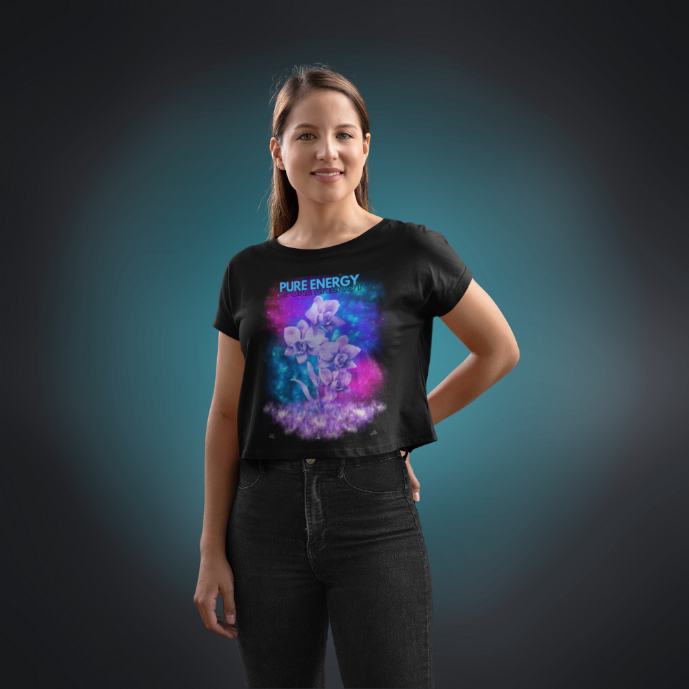 PURE ENERGY Ladies Cropped Tee