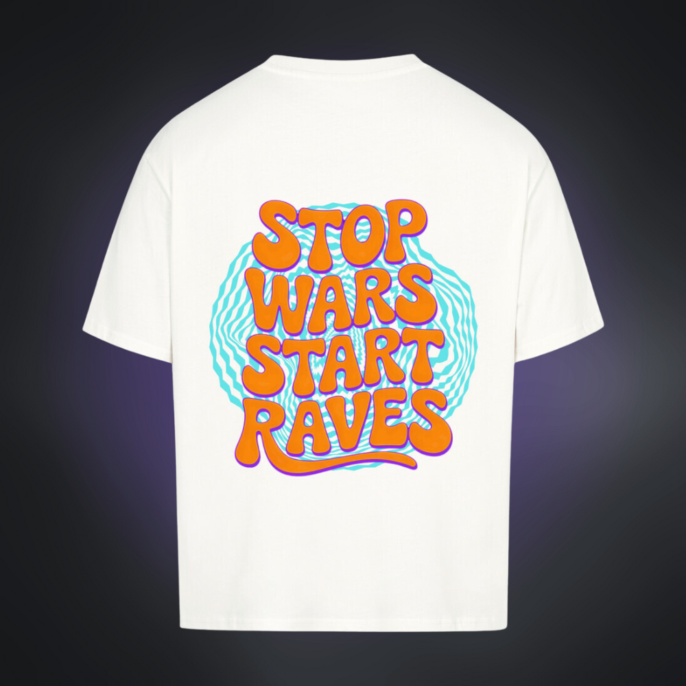 STOP WARS Oversized Shirt