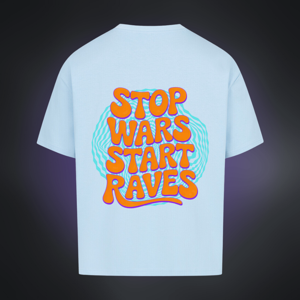 STOP WARS Oversized Shirt