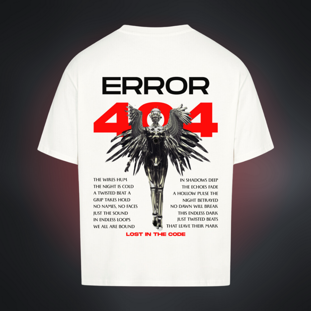 ERROR 404 Oversized Shirt