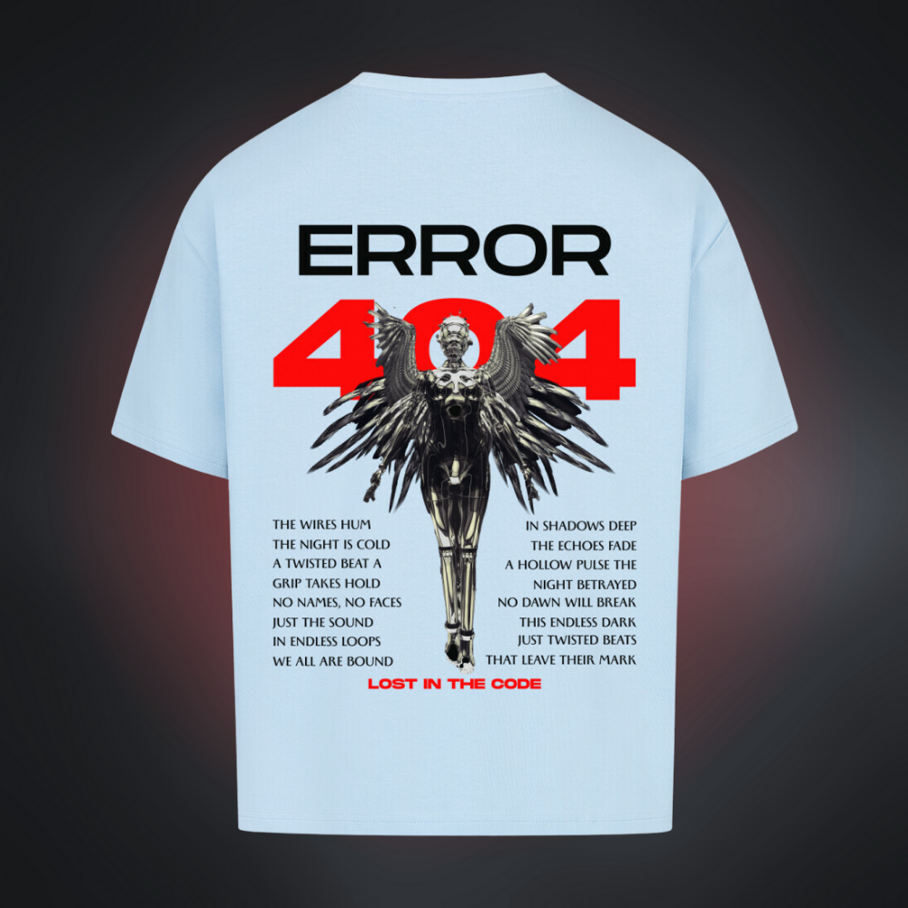 ERROR 404 Oversized Shirt