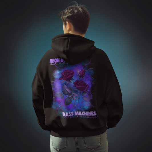 NEON DREAMS Oversized Hoodie