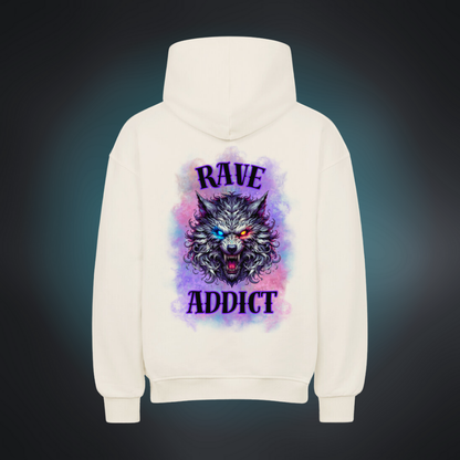 RAVE ADDICT Oversized Hoodie
