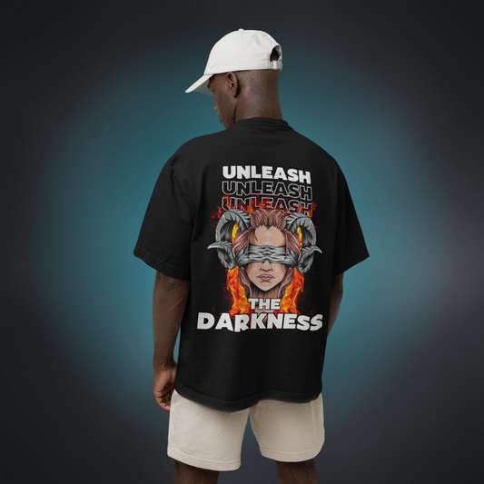 UNLEASH THE DARKNESS Oversized Shirt