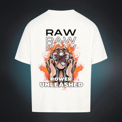 RAW POWER UNLEASHED Oversized Shirt