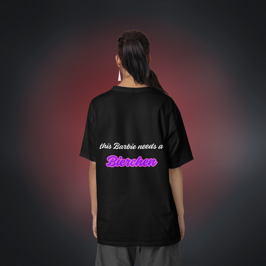 BARBIE NEEDS BIERCHEN Oversized Shirt