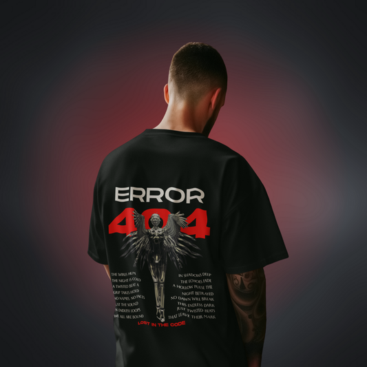 ERROR 404 Oversized Shirt