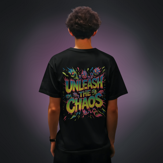 UNLEASH THE CHAOS Oversized Shirt