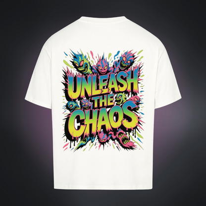 UNLEASH THE CHAOS Oversized Shirt